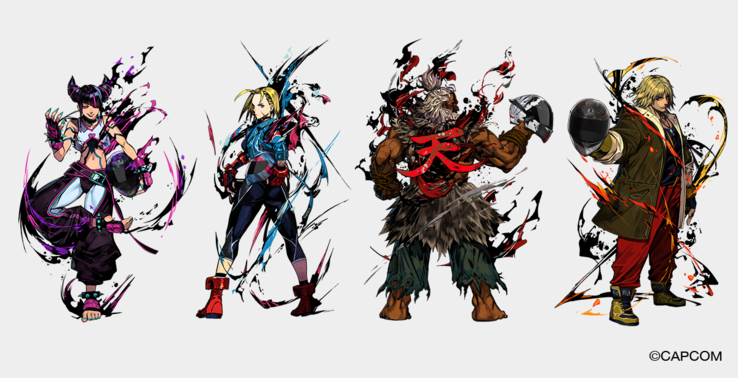 Juri, Cammy, Akuma en Ken inspireerden de vier graphics in AGV's exclusief in Japan verkrijgbare Street Fighter 6 K1 S-helmencollectie.