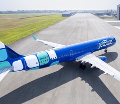 Een JetBlue-vliegtuig (Beeldbron: Amazon)