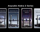 De vier nieuwe modellen in de Anycubic Kobra 2-serie variëren in snelheid en bouwvolume (Afbeelding Bron: Anycubic)