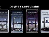 De vier nieuwe modellen in de Anycubic Kobra 2-serie variëren in snelheid en bouwvolume (Afbeelding Bron: Anycubic)