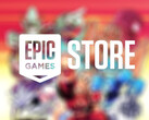 Epic Games zou tussen 9 en 16 oktober één gratis PC-game aanbieden, logo afgebeeld. (Afbeeldingsbron: Epic Games Store)