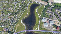 GNSS-testreis: reis rond een meer