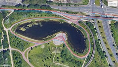 GNSS testroute: meercircuit