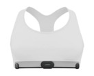 De Garmin HRM-Fit hartslagmonitor kan op een sportbeha worden geklikt. (Afbeelding bron: Garmin)