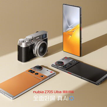 Ontwerpdetails van de Nubia Z70S Ultra (Afb. bron: Nubia)