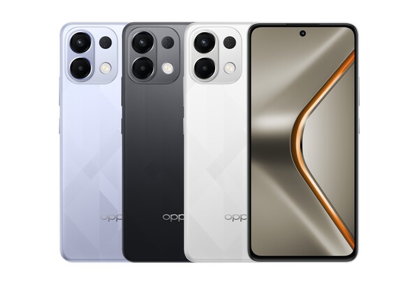 De Oppo K12s is verkrijgbaar in drie kleuren. (Afbeeldingsbron: Oppo)