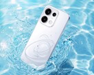 De Oppo Reno16 Pro heeft een opvallend versierde achterkant.