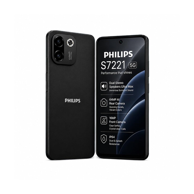 De Philips S7221 5G.