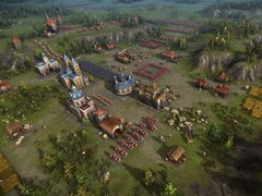 Een afbeelding waarop gebouwen uit Cossacks 3 te zien zijn.
