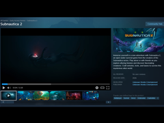 Een screengrab van de Steam Store-pagina van Subnautica 2 met vermelding van Unknown Worlds als ontwikkelaar en uitgever