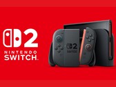 Productafbeelding Nintendo Switch 2 met dock en Joy-Con 2 oplaadhandgreep. (Afbeeldingsbron: Nintendo)