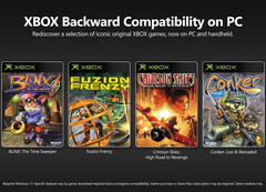 Dankzij de achterwaartse compatibiliteit van Xbox voor pc kunnen klassieke Xbox-consolegames officieel op Windows worden gespeeld.