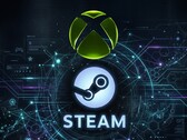 Xbox- en Steam-logo's worden weergegeven