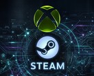 Xbox- en Steam-logo's worden weergegeven