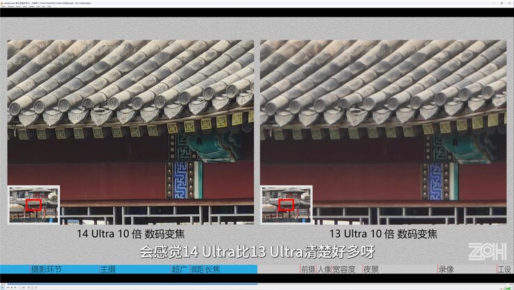 Xiaomi 14 Ultra vs. Xiaomi 13 Ultra: Met 10x zoom is de 14U duidelijk de winnaar.
