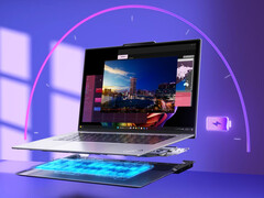 De ThinkPad X9 15P Aura Edition weegt slechts 1,5 kg ondanks de 88 Wh batterij.
