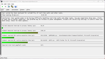 LatencyMon - Overzicht