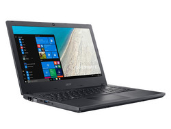 De Acer TravelMate P2510-M-51ZQ - testtoestel voorzien door Acer Germany