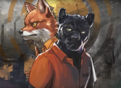 In Back to the Dawn kunnen spelers kiezen tussen twee hoofdpersonen - Thomas (een journalist) en Bob (een undercoveragent) - hiernaast afgebeeld op de officiële cover van het spel. (Afbeeldingsbron: Steam - Bewerkt)