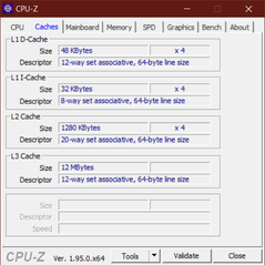 CPU-Z Caches