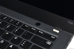 Lenovo ThinkPad T14s G2: vingerafdruklezer geïntegreerd in de aan/uit-knop