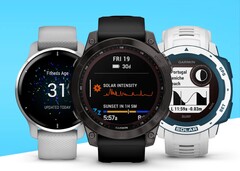 De Fenix 7-serie en soortgelijke smartwatches hebben nu systeemsoftware 11.28 ontvangen. (Beeldbron: Garmin)