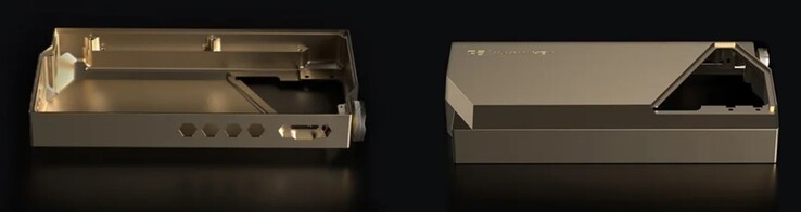 De HiBy RS8 II DAP heeft een behuizing van een monoblock aluminiumlegering. (Afbeeldingsbron: HiBy)