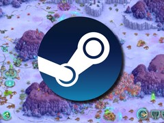 Een afbeelding waarop het Steam-logo en de game Iron Marines te zien zijn, die momenteel in de aanbieding is.