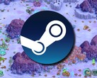 Een afbeelding waarop het Steam-logo en de game Iron Marines te zien zijn, die momenteel in de aanbieding is.