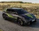 Kia's EV4 GT (foto) is getoond met de nieuwe GT Wrap. (Afbeeldingsbron: Kia)