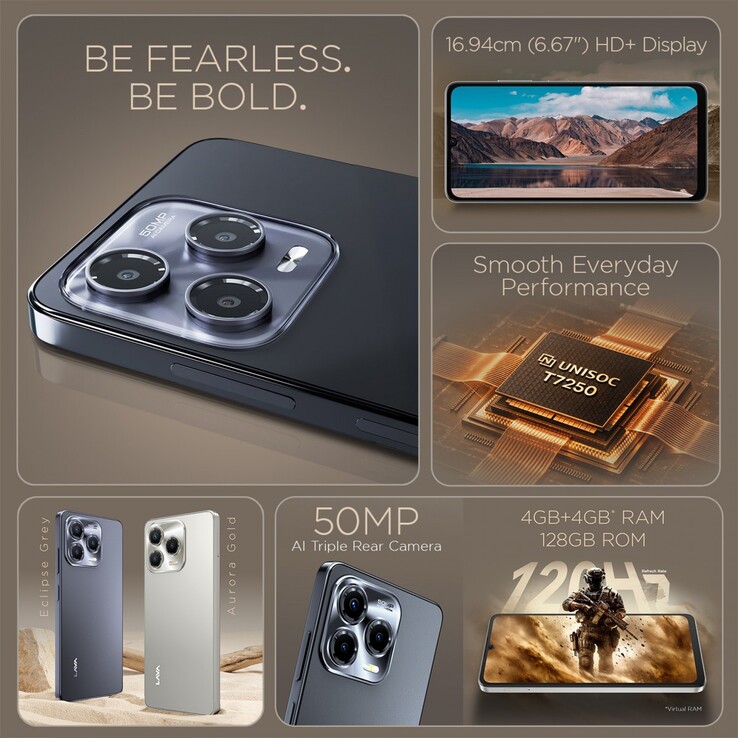 De belangrijkste functies van de Lava Bold N2 Pro smartphone