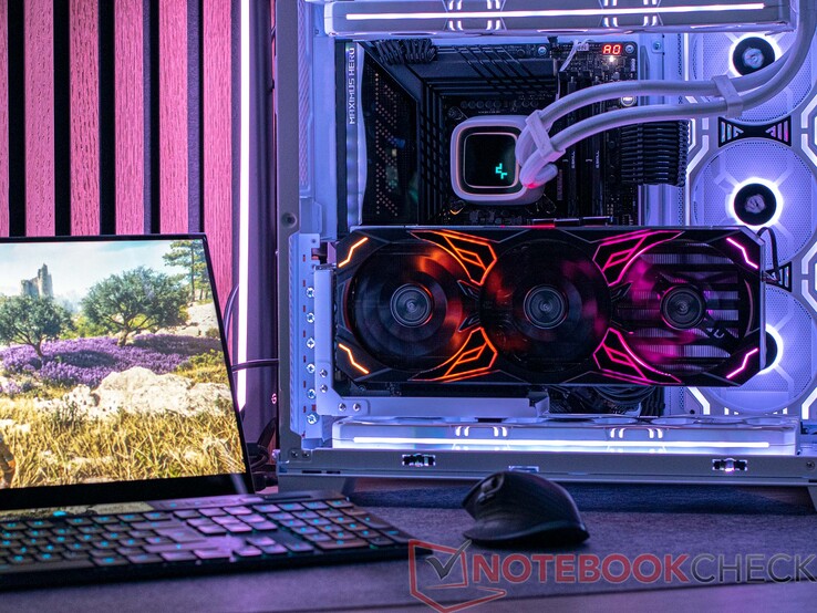 KFA2 GeForce RTX 4080 Super SG in ons testsysteem KFA2 GeForce RTX 4080 Super SG in ons testsysteem