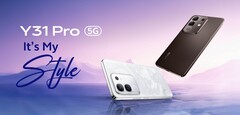 De Vivo Y31 Pro heeft een MediaTek Dimensity 7300-processor (Afbeelding bron: Vivo)