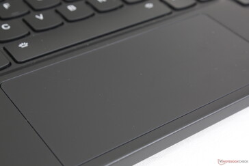 Clickpad is kleiner dan op de meeste andere laptops