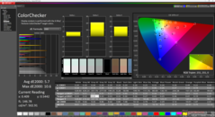 ColorChecker vóór kalibratie