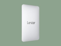 De Lexar Muse SSD is op het dunste punt slechts 0,15 inch dik. 