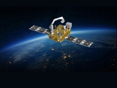 Een concept van de robotlading van de FFR-missie (bron: Motiv Space Systems; bewerkt)