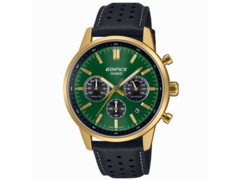 De Casio Edifice EFR-575CL-3A heeft drie subdials. (Afbeeldingsbron: Casio)