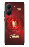De Xiaomi Poco X7 Pro in de Iron Man Edition Red (Foto bron: Xiaomi)
