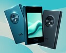 De HMD Touch 4G is verkrijgbaar in cyaan en donkerblauw. (Afbeeldingsbron: HMD)