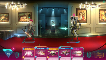 Afbeelding: Een screenshot van de gameplay van HeistGeist.
