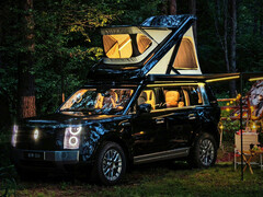Het Enjoy G9 SUV-concept met uitschuifbare daktent