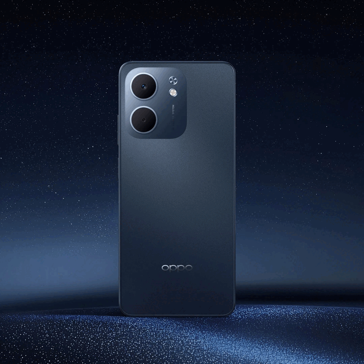 De Oppo A5x 5G-variant heeft een MediaTek Dimensity 6300-processor (Afbeeldingsbron: Oppo)
