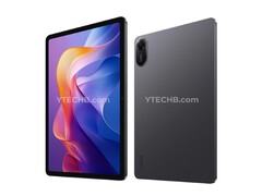 De Redmi Pad 2 zal een nieuw ontwerp hebben wanneer hij wordt gelanceerd. (Afbeeldingsbron: Ytechb)