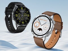 De Rogbid M6 lijkt qua uiterlijk op de Huawei Watch GT 4. (Afbeelding bron: Rogbid)