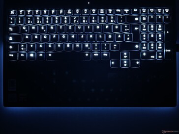 Legion 7 - toetsenbordverlichting