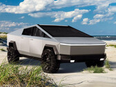Cybertruck verslaat zijn eigen bereik met all-terrain banden (afbeelding: Tesla Baltic)