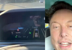 Tesla FSD V12 demo in Palo Alto (afbeelding: Elon Musk/X)