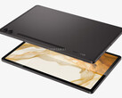 De Galaxy Tab S9 FE Plus zal ongeveer even groot zijn als de Galaxy Tab S7 FE. (Afbeeldingsbron: @OnLeaks &amp; WolfofTablet)