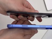 De "17 Air" (boven) naast een andere iPhone. (Afbeeldingsbron: Majin Bu via X)